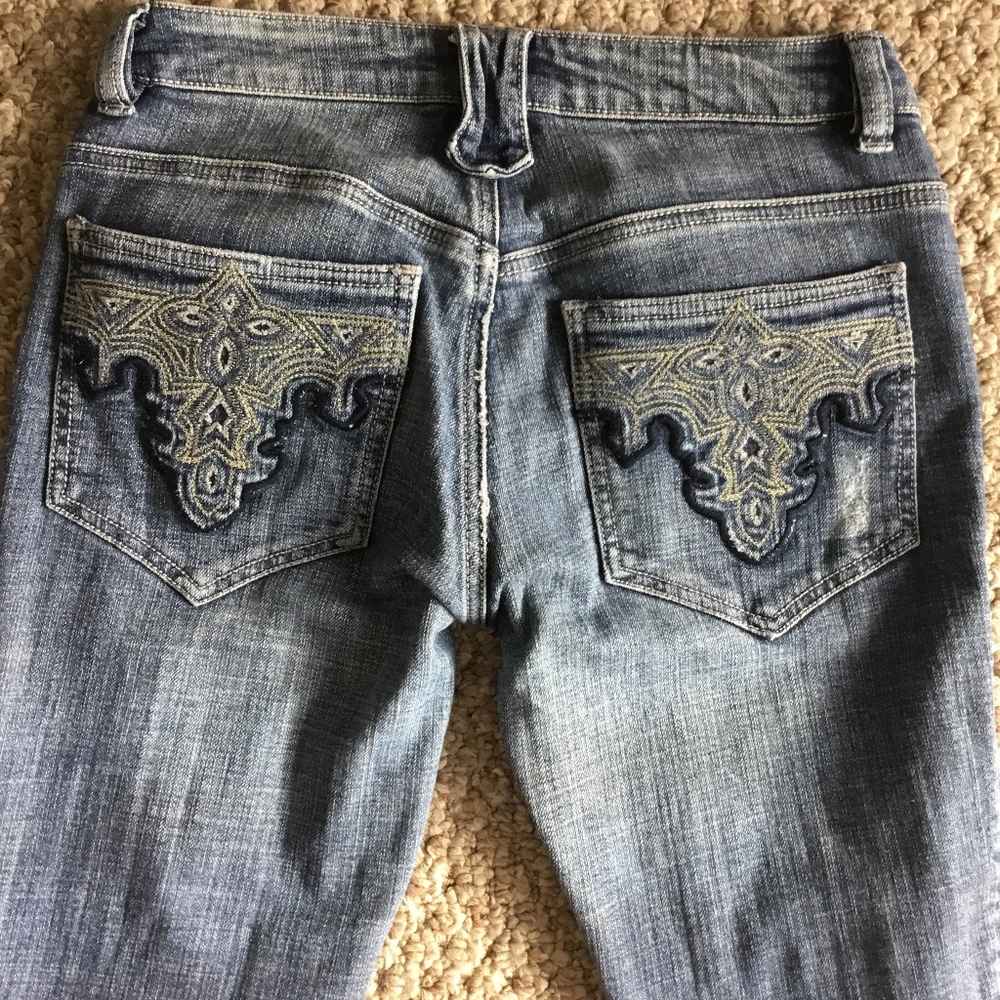 Antik Denim Mid-Rise Straight Leg Jeans Size 25